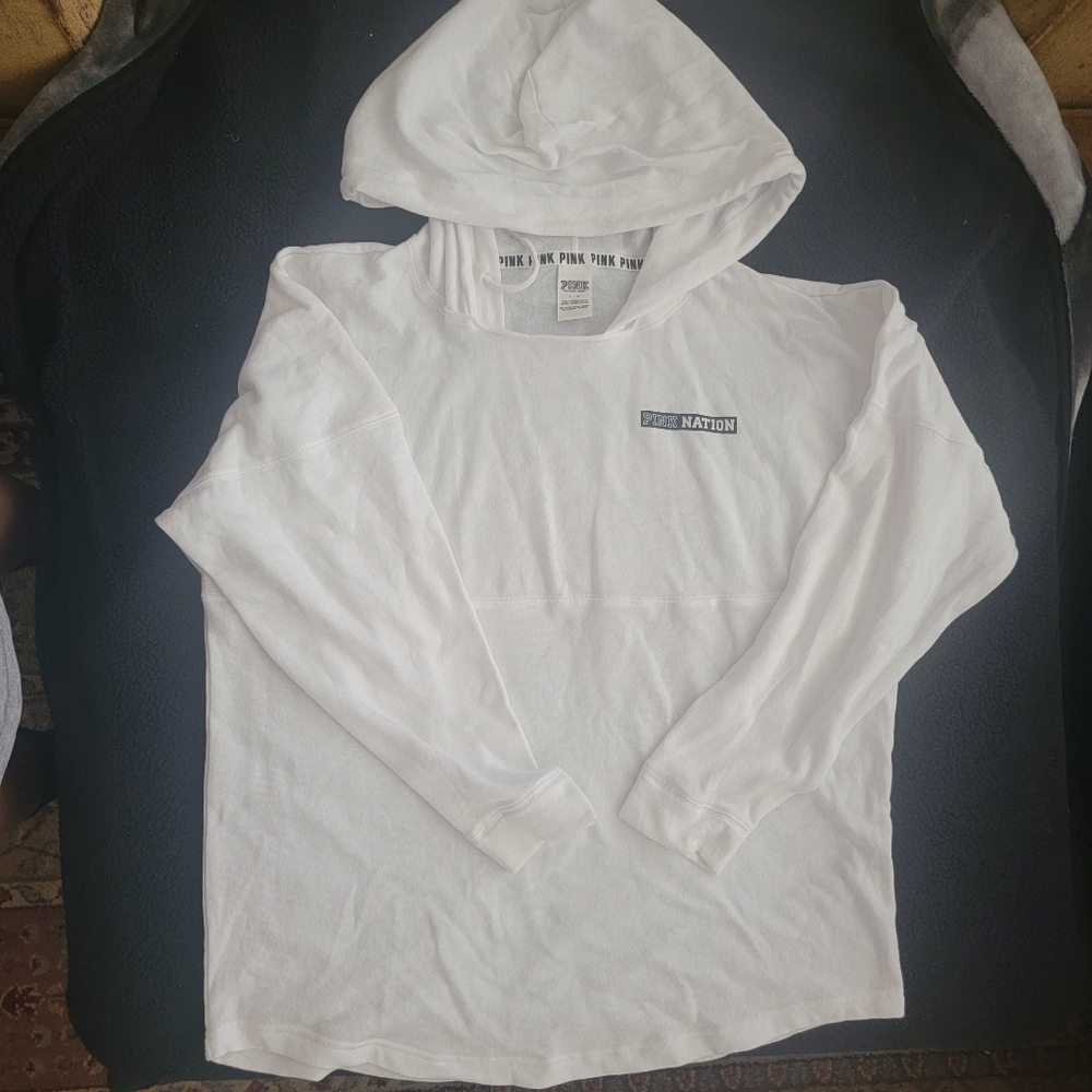 Pink Loose Fit Hoodie